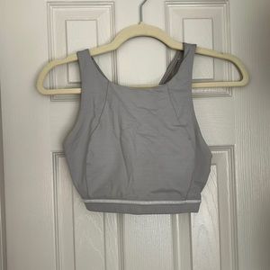 Free to be wild high neck bra size 10 gray